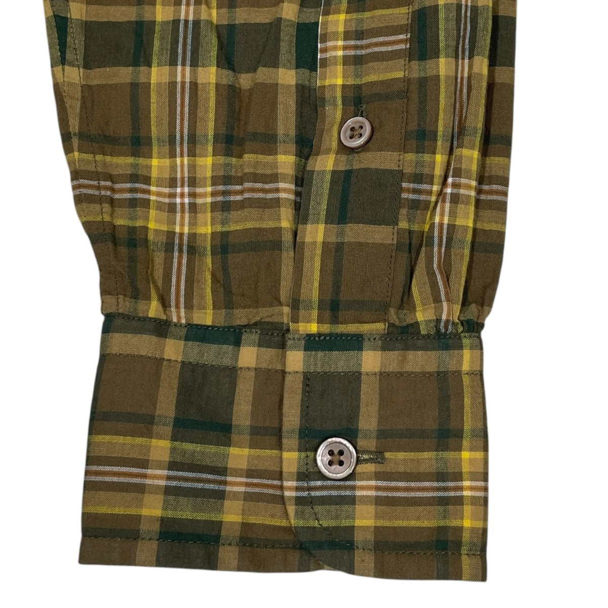 25SSチェック柄シャツ BRITISH OFFICERS SHIRT TYPE 2 CHECK ブリティッシュオフィサーズシャツ タイプ2 チェック 8050-00-10205