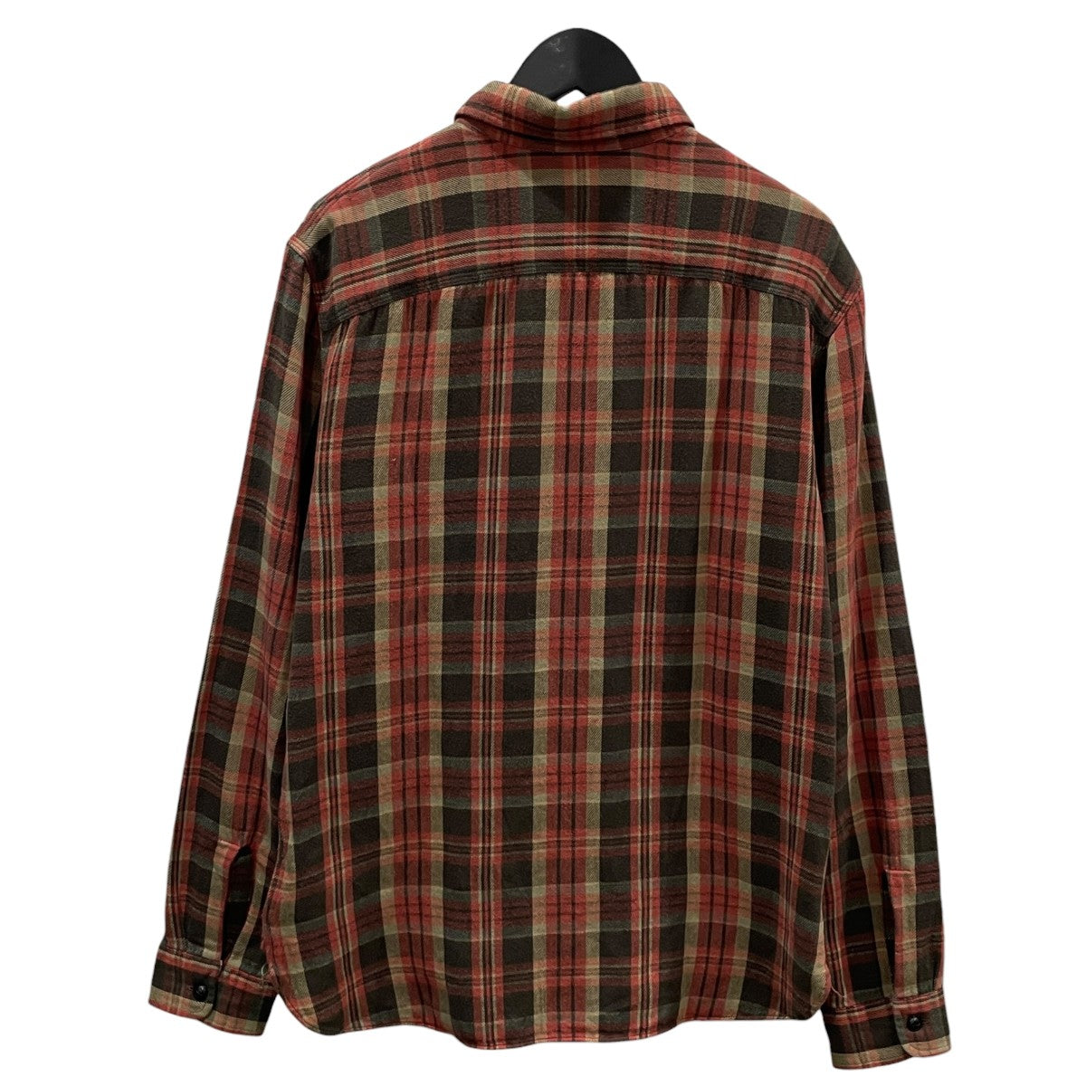 24AW チェック柄ネルシャツ Plaid Twill Workshir プレイド ツイル ワークシャツ 782959620001