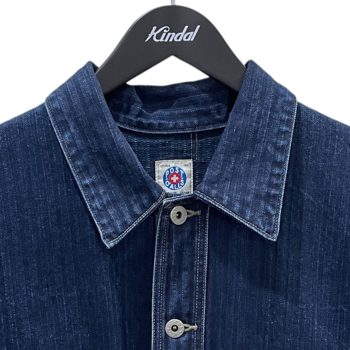 24AW ヘリンボーンデニムカバーオール Short Cruzer Jacket ショート クルーザー ジャケット 1110BS-HBI