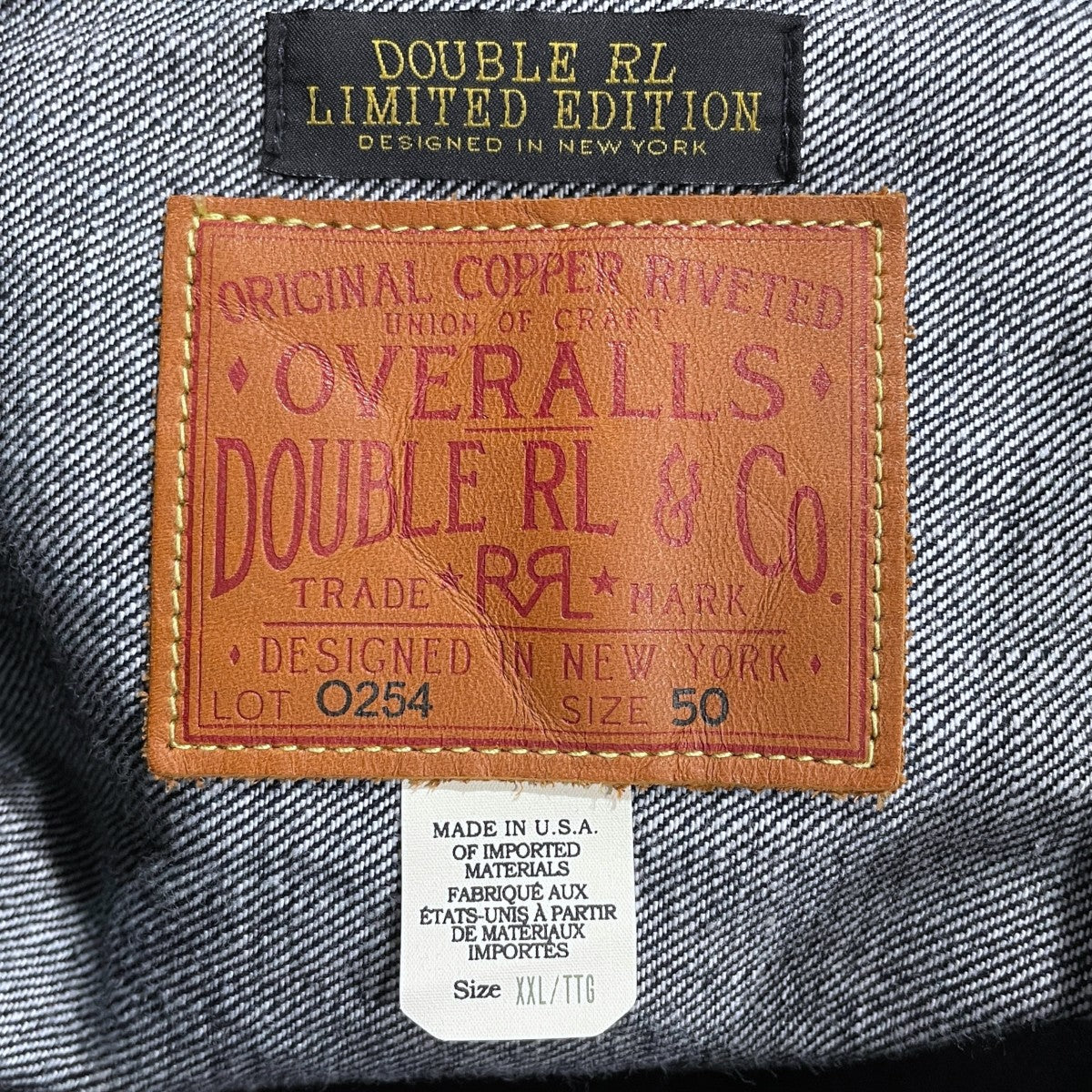 デニムジャケット TYPE 1 JACKET 1944大戦モデル 38-18-0981-770／782974465001／