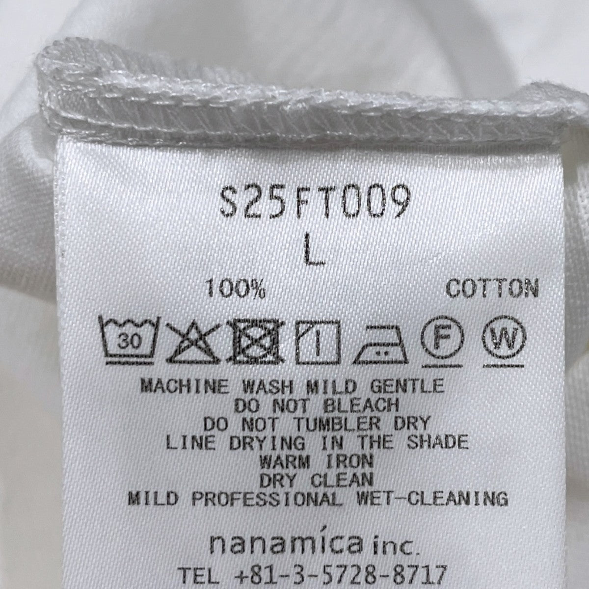 nanamica(ナナミカ) 25AW ポケットTシャツ OOAL Pocket Tee ワン