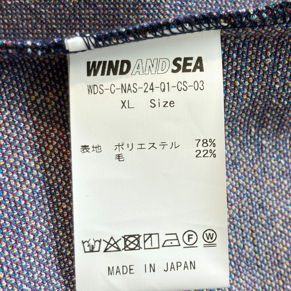 NAS GRAPHIC SHIRT半袖ポロシャツWDS-C-NAS-24-Q1-CS-03