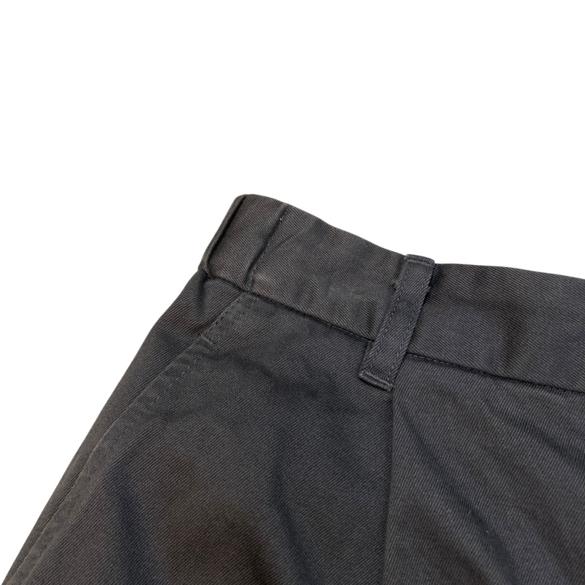 Scale Off Wool Slim Waisted Wide Tapered Chef PantsパンツGM241-40069B