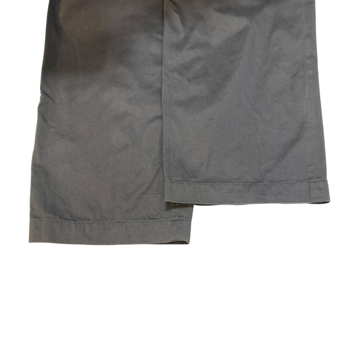 Scale Off Wool Slim Waisted Wide Tapered Chef PantsパンツGM241-40069B
