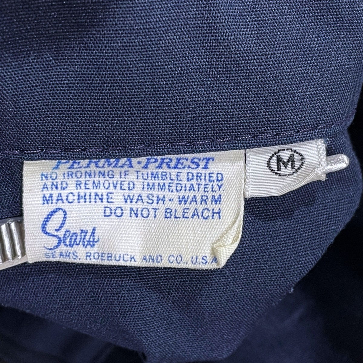 70s ジップアップジャケット PERMA-PREST Harrington Jacket パーマプレスト ハリントンジャケット