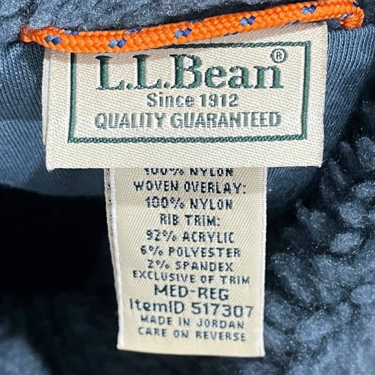 ジップアップフリースジャケット Beans Sherpa Fleece Jacket ビーンズ シェルパ フリース ジャケット 517307