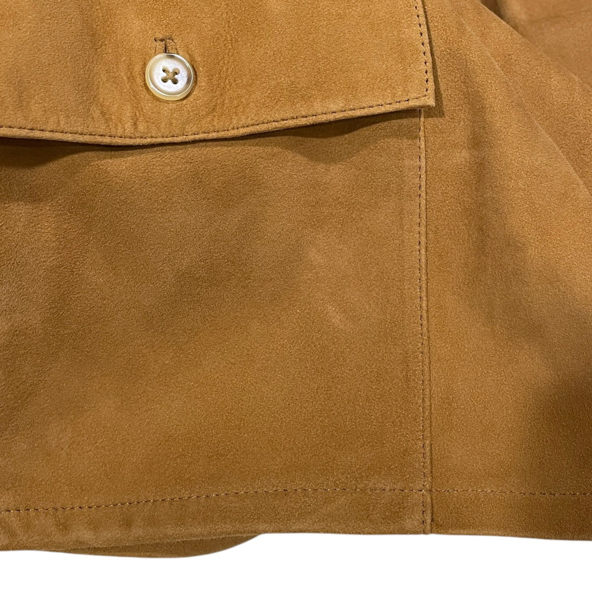 KAPTAIN SUNSHINE 19SS スウェードシャツ Safari Shirt Jacket サファリシャツジャケット KS9SJK02 古着・中古-7枚目のアイテム画像