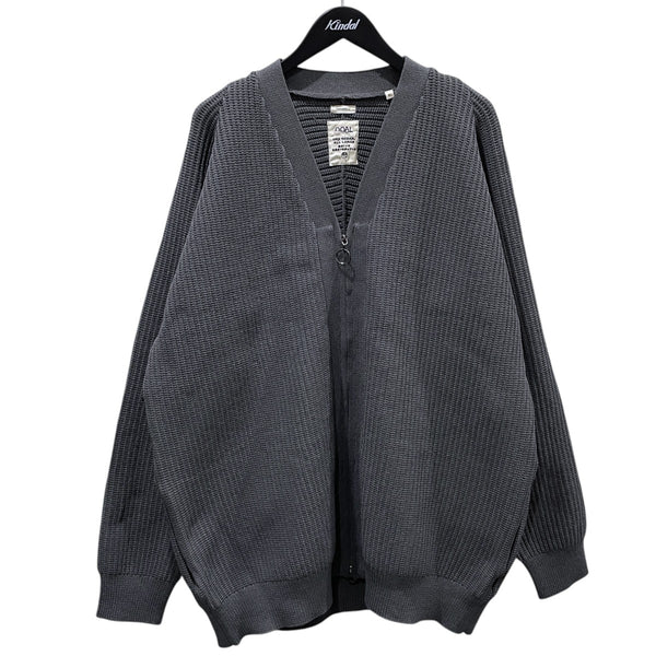 nanamica(ナナミカ) 25AW ジップアップカーディガン 5G Zip Cardigan 5