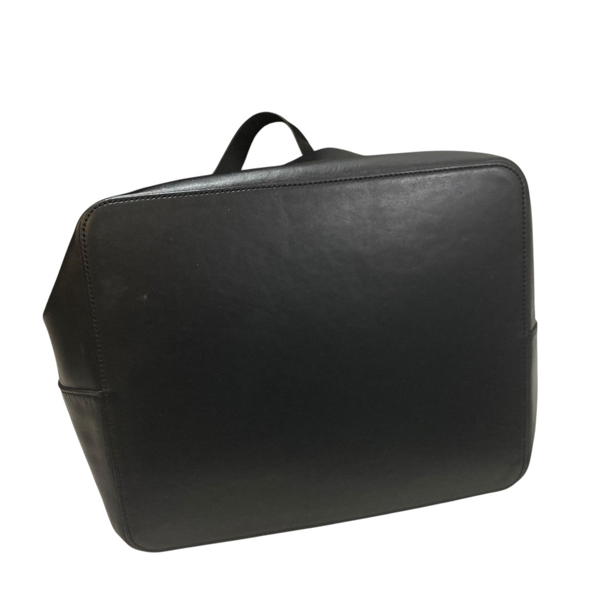 LEATHER BIG SHOULDER BAG MADE BY AETAショルダーバッグ