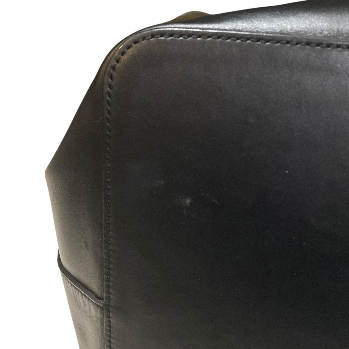 LEATHER BIG SHOULDER BAG MADE BY AETAショルダーバッグ