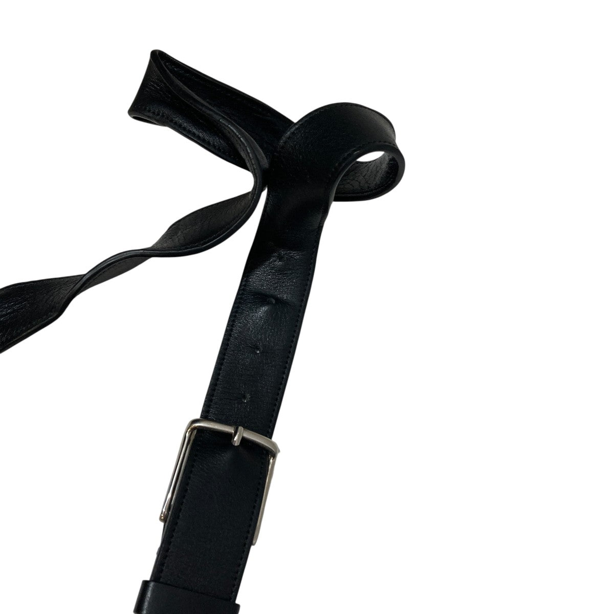 Emul black ylva calf leatherショルダーバッグ