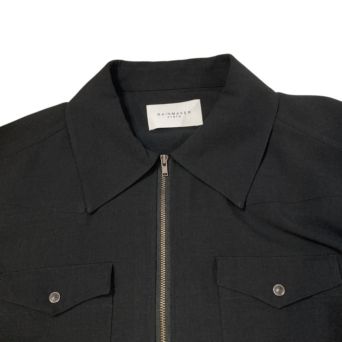 MELANGE TWILL WESTERN SHIRT長袖シャツRM252-005