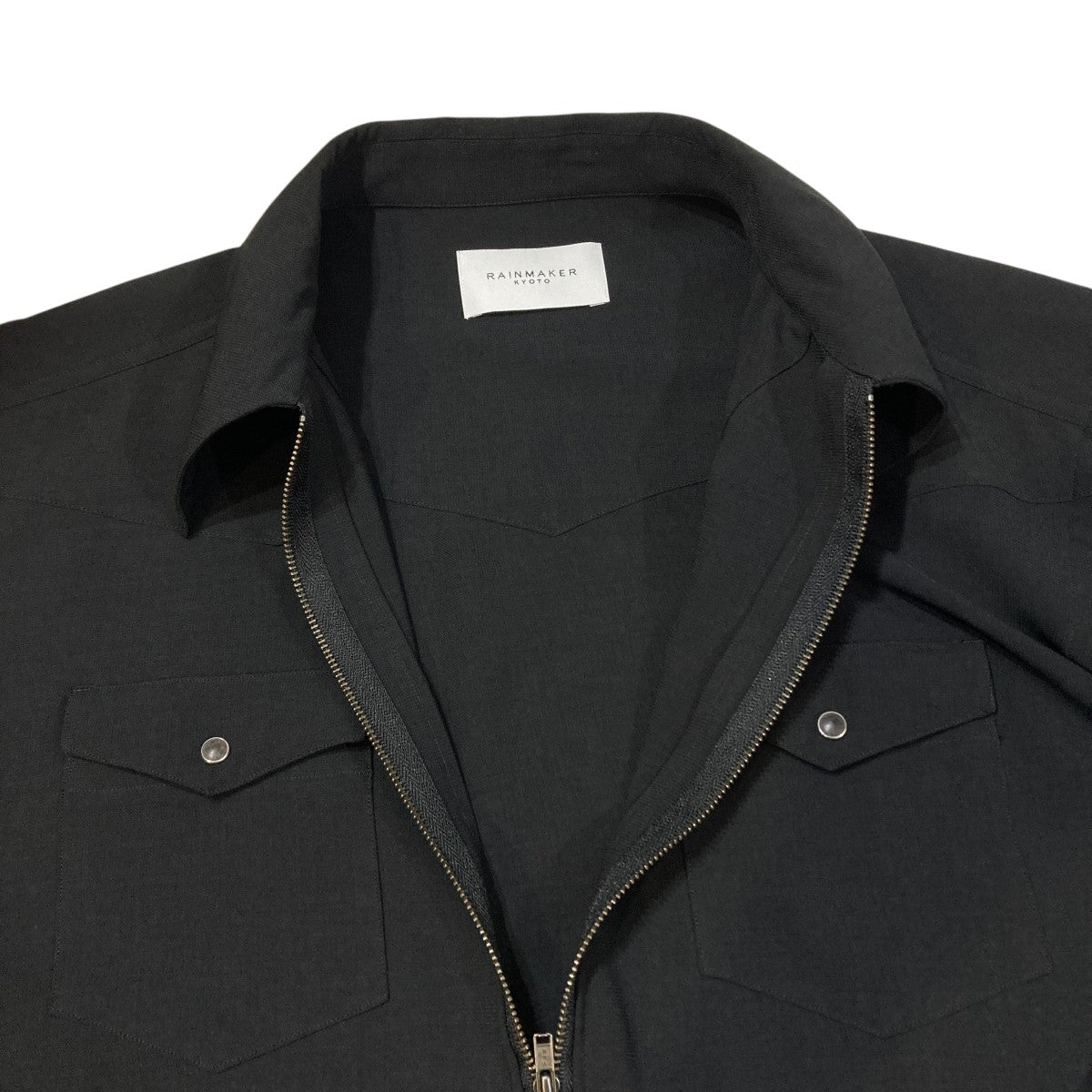 MELANGE TWILL WESTERN SHIRT長袖シャツRM252-005