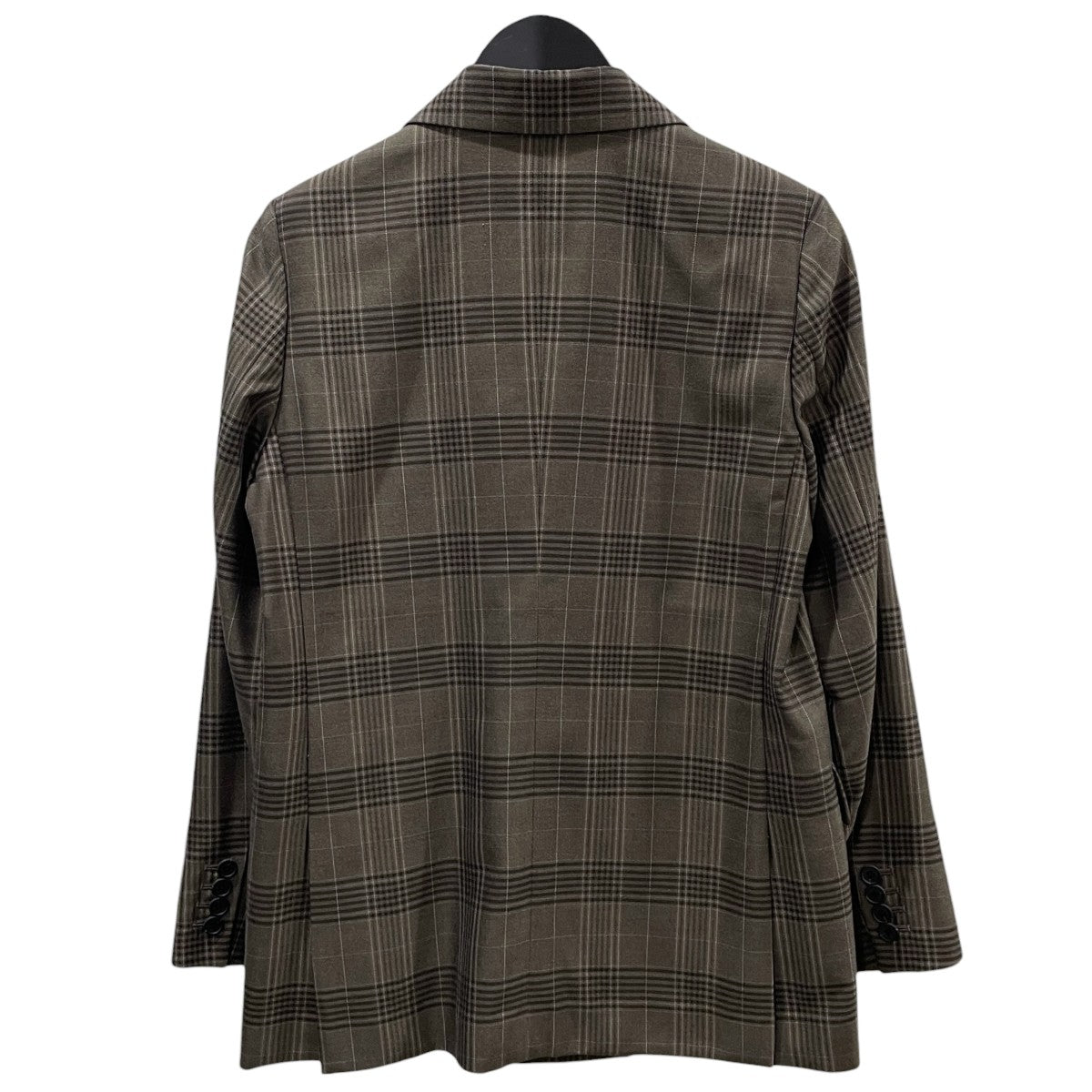 チェック柄ダブルジャケット 6BUTTON TAILORED JACKET 6ボタン テーラードジャケット 1522-2-990005