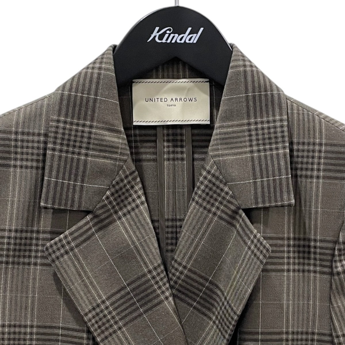 チェック柄ダブルジャケット 6BUTTON TAILORED JACKET 6ボタン テーラードジャケット 1522-2-990005