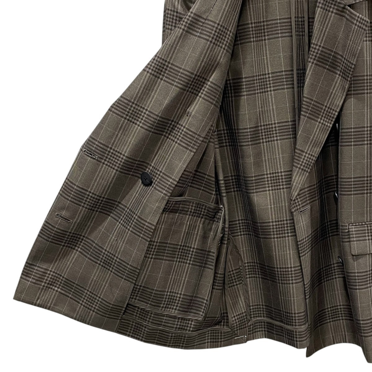UNITED ARROWS(ユナイテッドアローズ) チェック柄ダブルジャケット