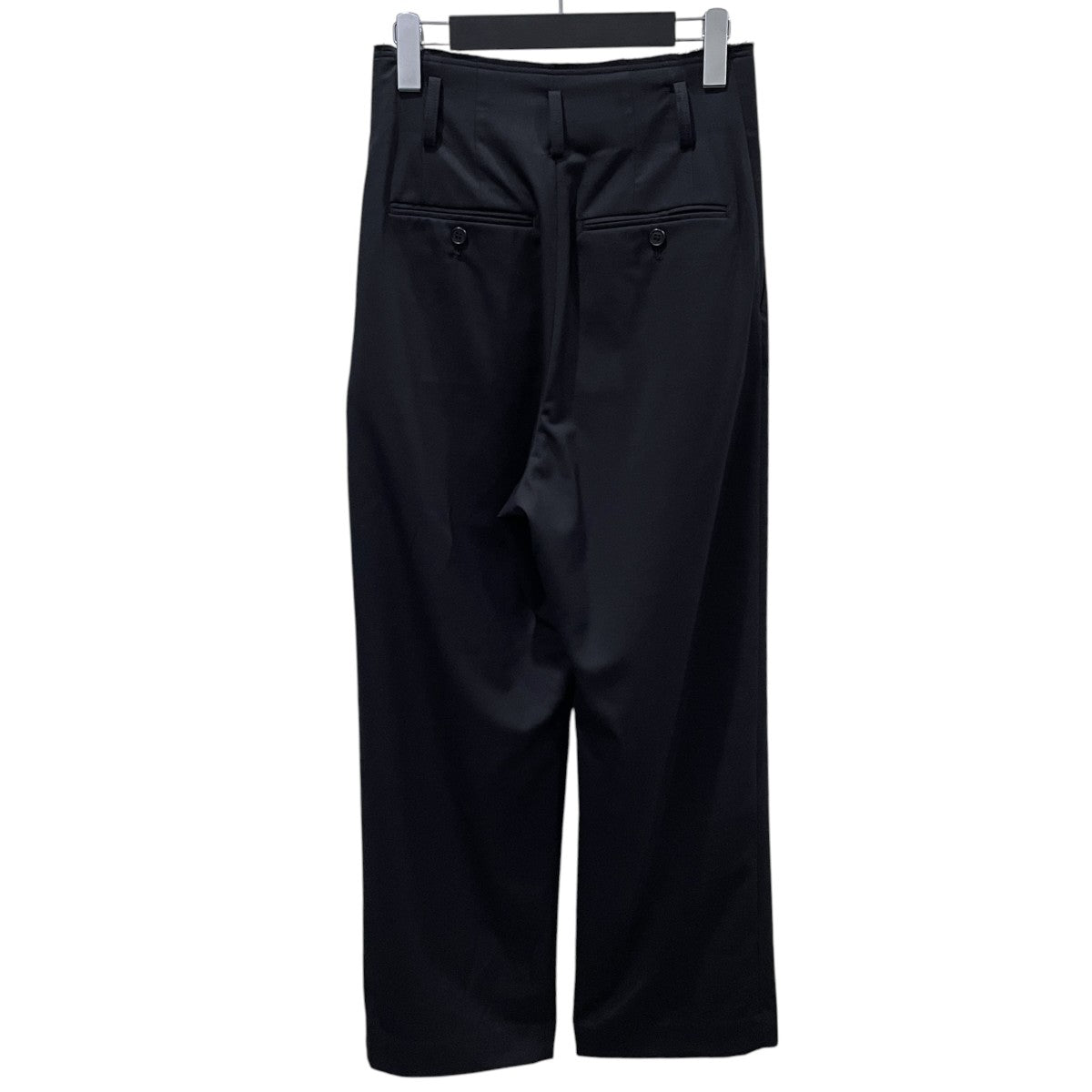24SS タックパンツ ウエストカットオフスラックス 1614-299-6347