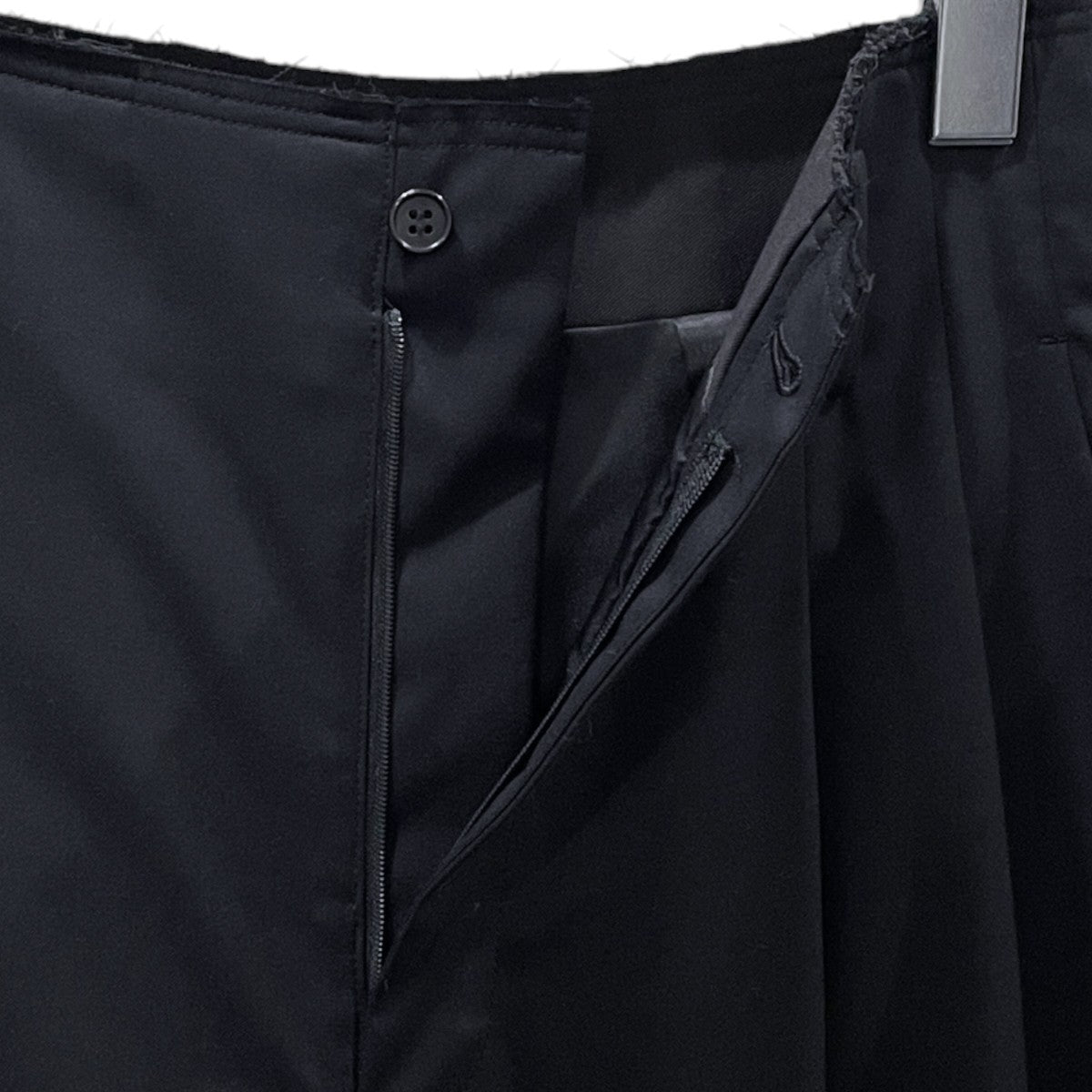 24SS タックパンツ ウエストカットオフスラックス 1614-299-6347