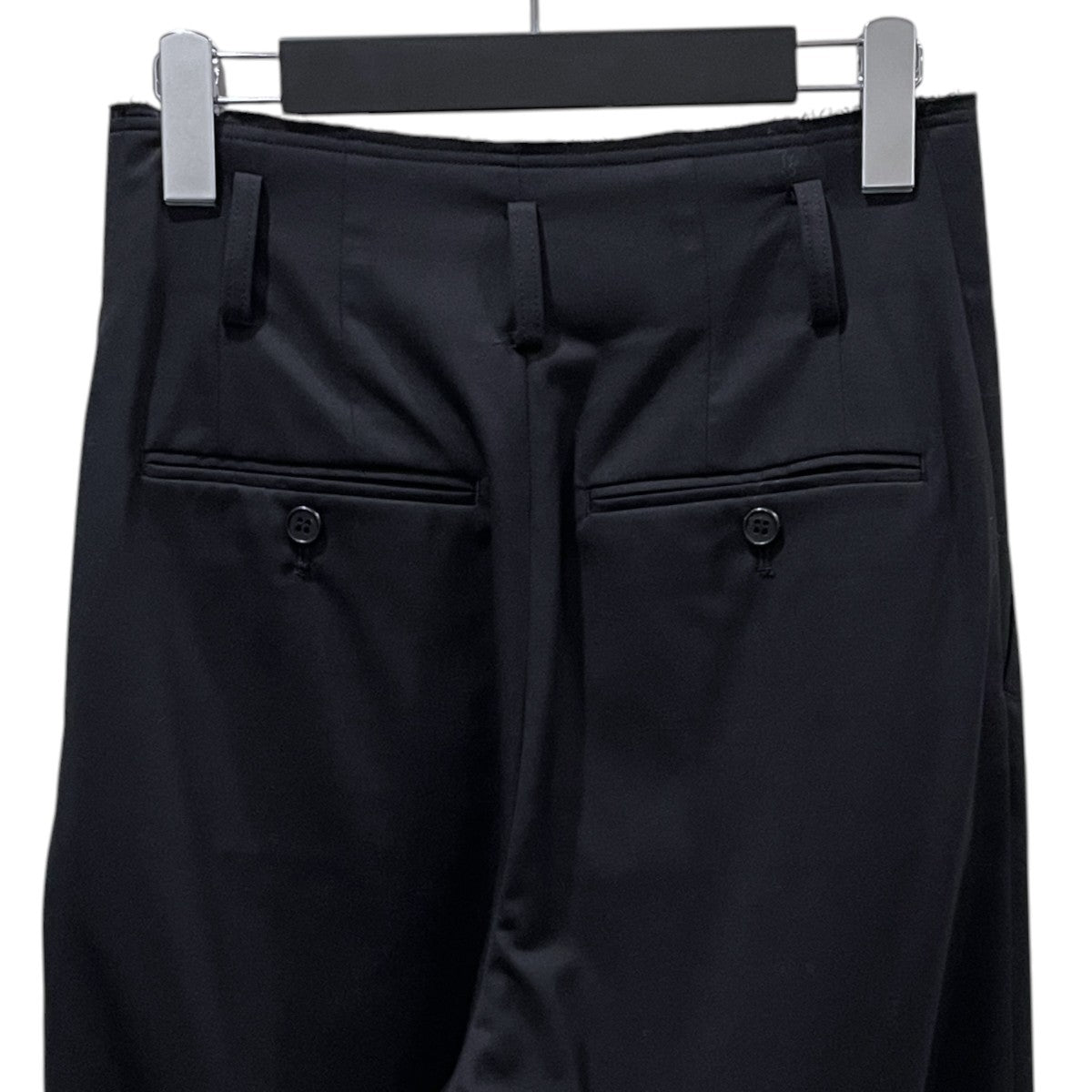 24SS タックパンツ ウエストカットオフスラックス 1614-299-6347