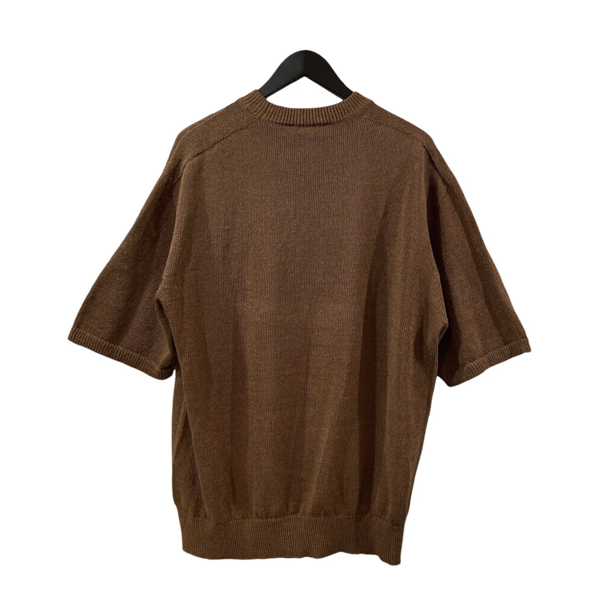 WASHI CREWNECK S S KNIT半袖ニット