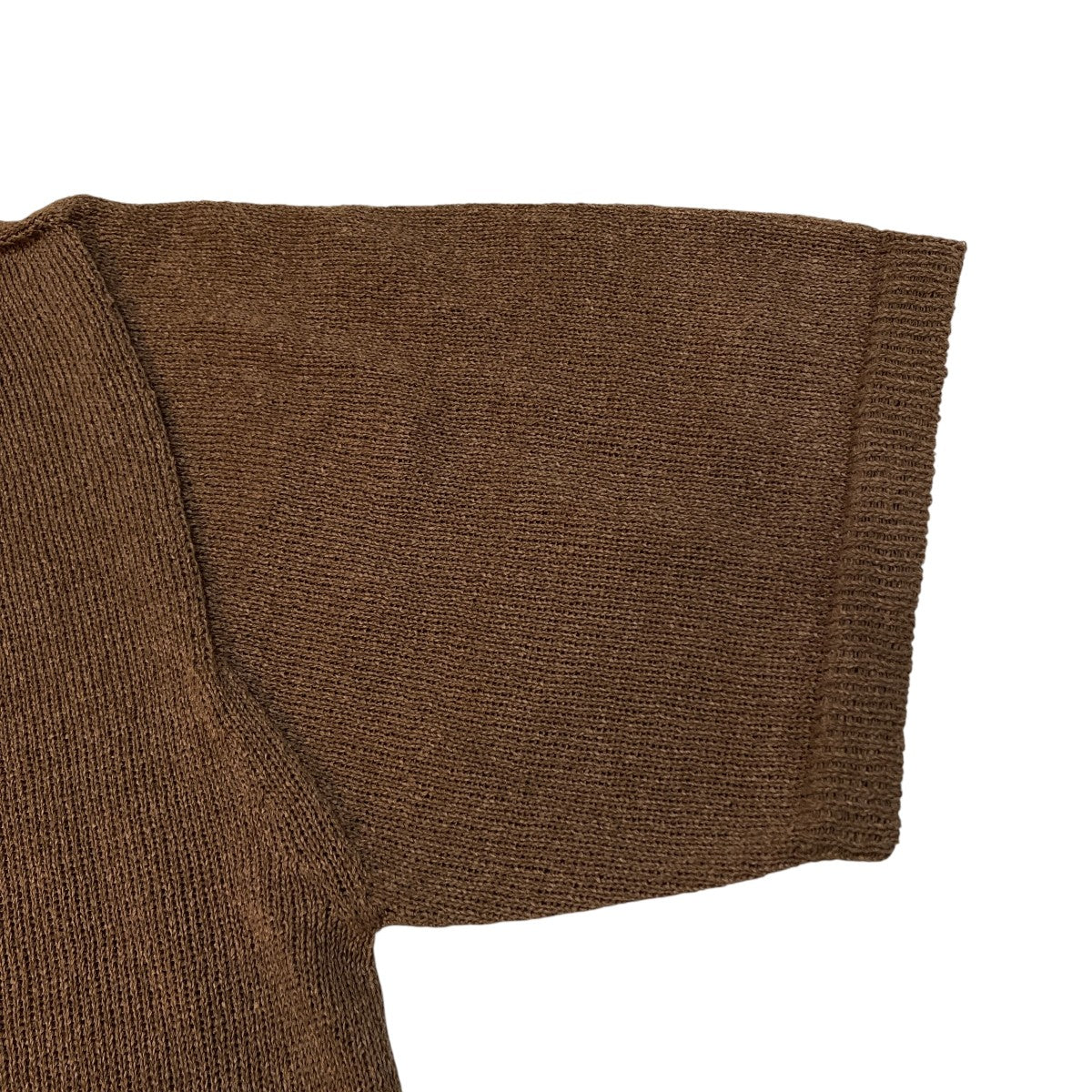 WASHI CREWNECK S S KNIT半袖ニット