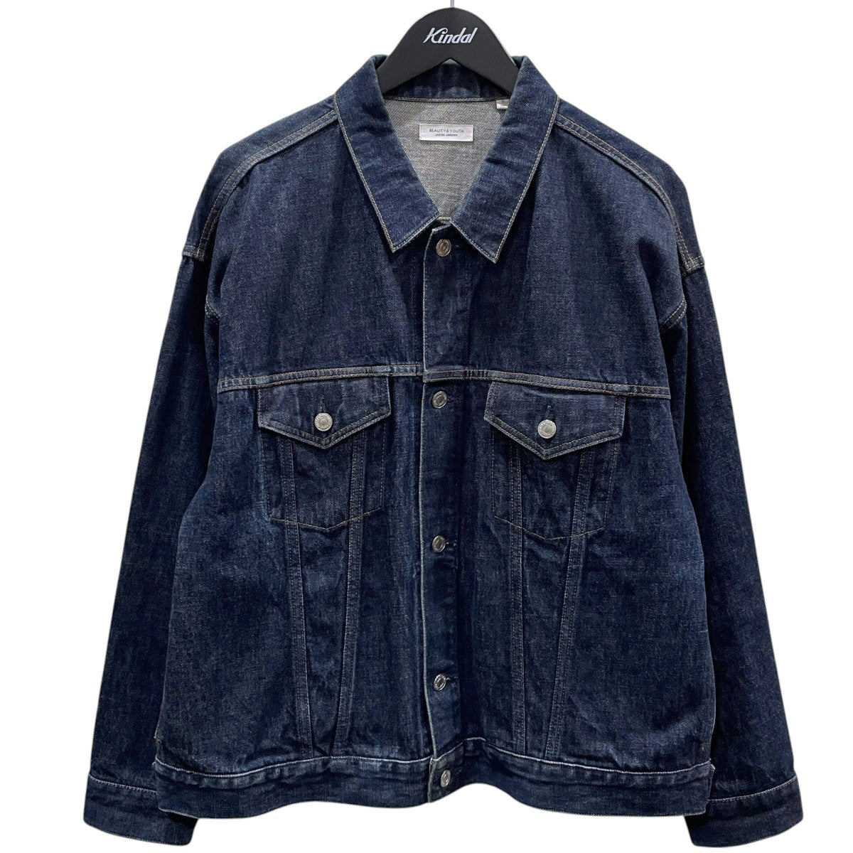 17AW ダメージ加工デニムジャケット BTR DROP SHLDR G-JKT ドロップショルダー デニムジャケット 1225-104-8119