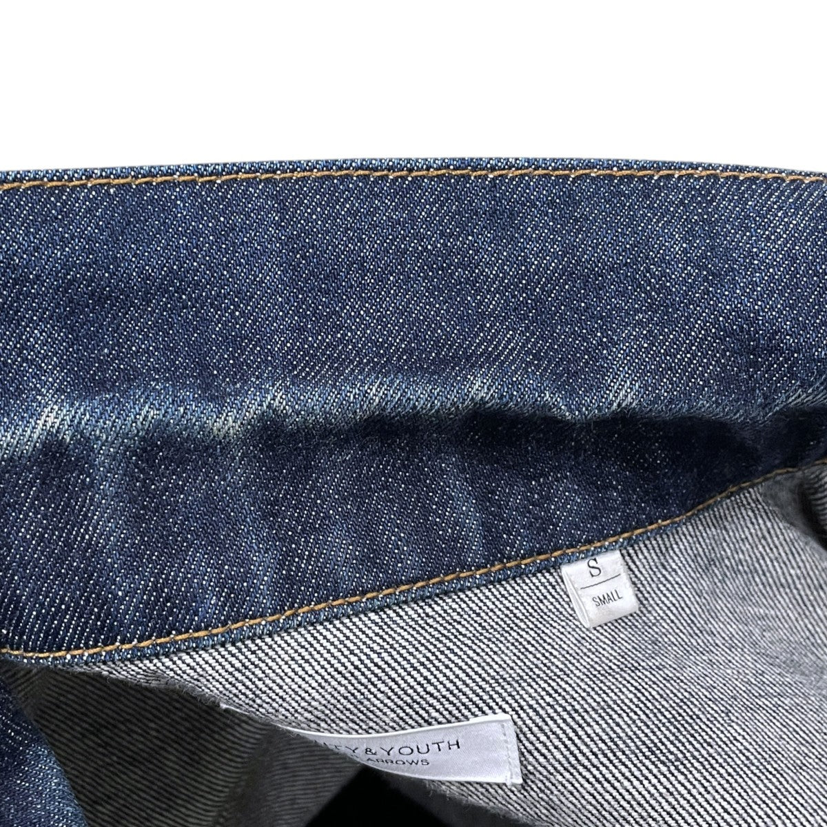 17AW ダメージ加工デニムジャケット BTR DROP SHLDR G-JKT ドロップショルダー デニムジャケット 1225-104-8119