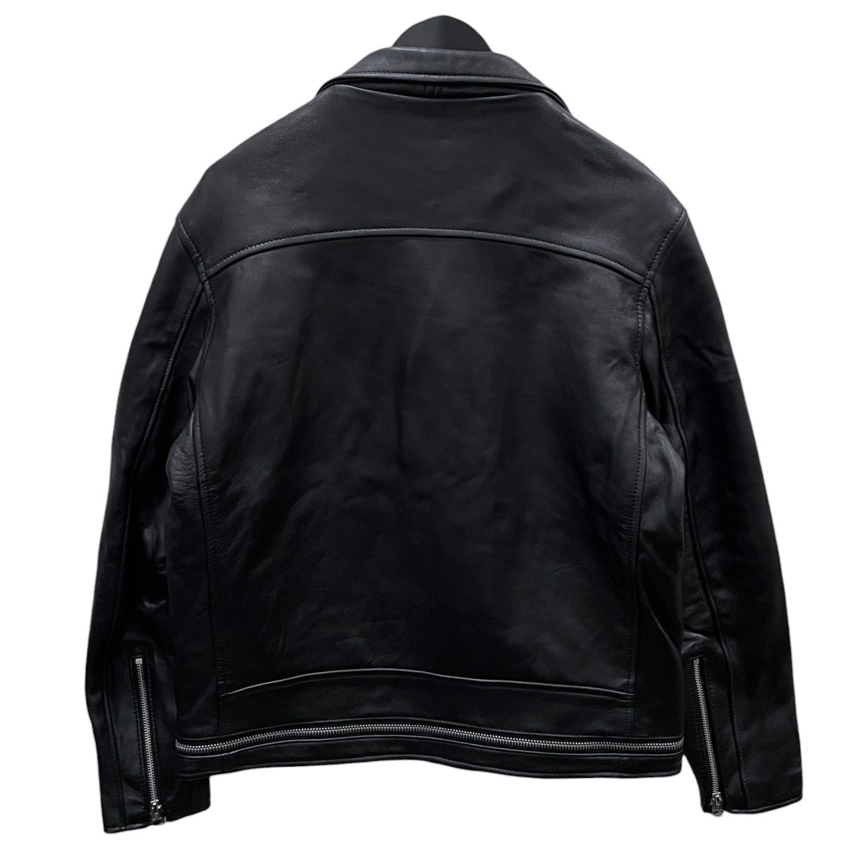 SCHOTT×marka for ARKnets 25AW シープレザー ダブルライダースジャケット DOUBLE RIDERS JACKET レザー M25F30BL01C／7825250019／ 古着・中古-2枚目のアイテム画像