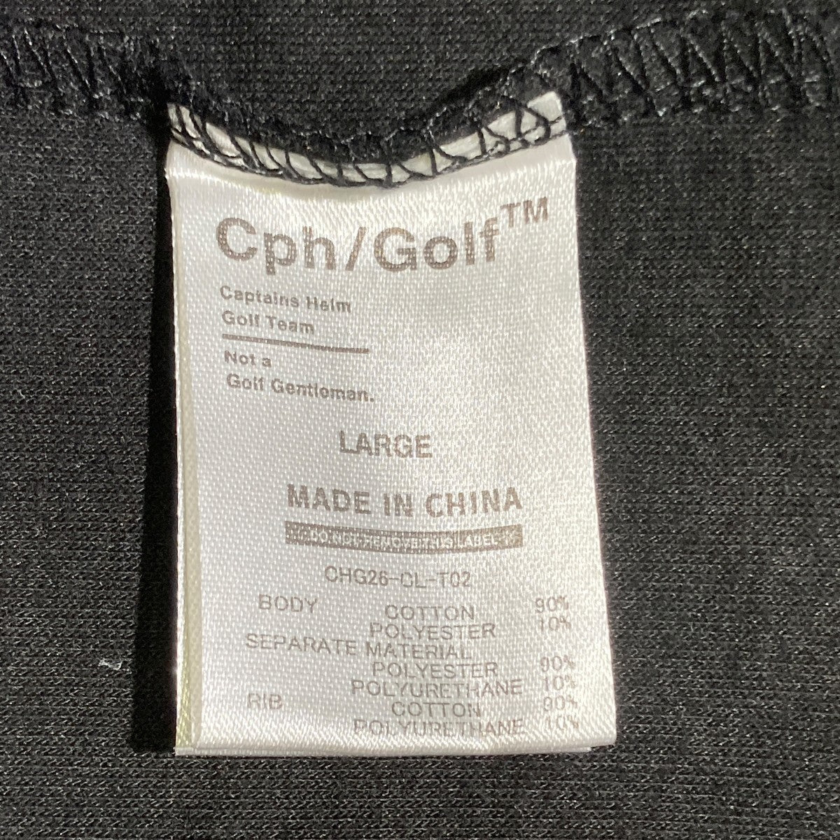 CAPTAINS HELM Golf SS POLOポロシャツCHG26-CL-T02 古着・中古-5枚目のアイテム画像