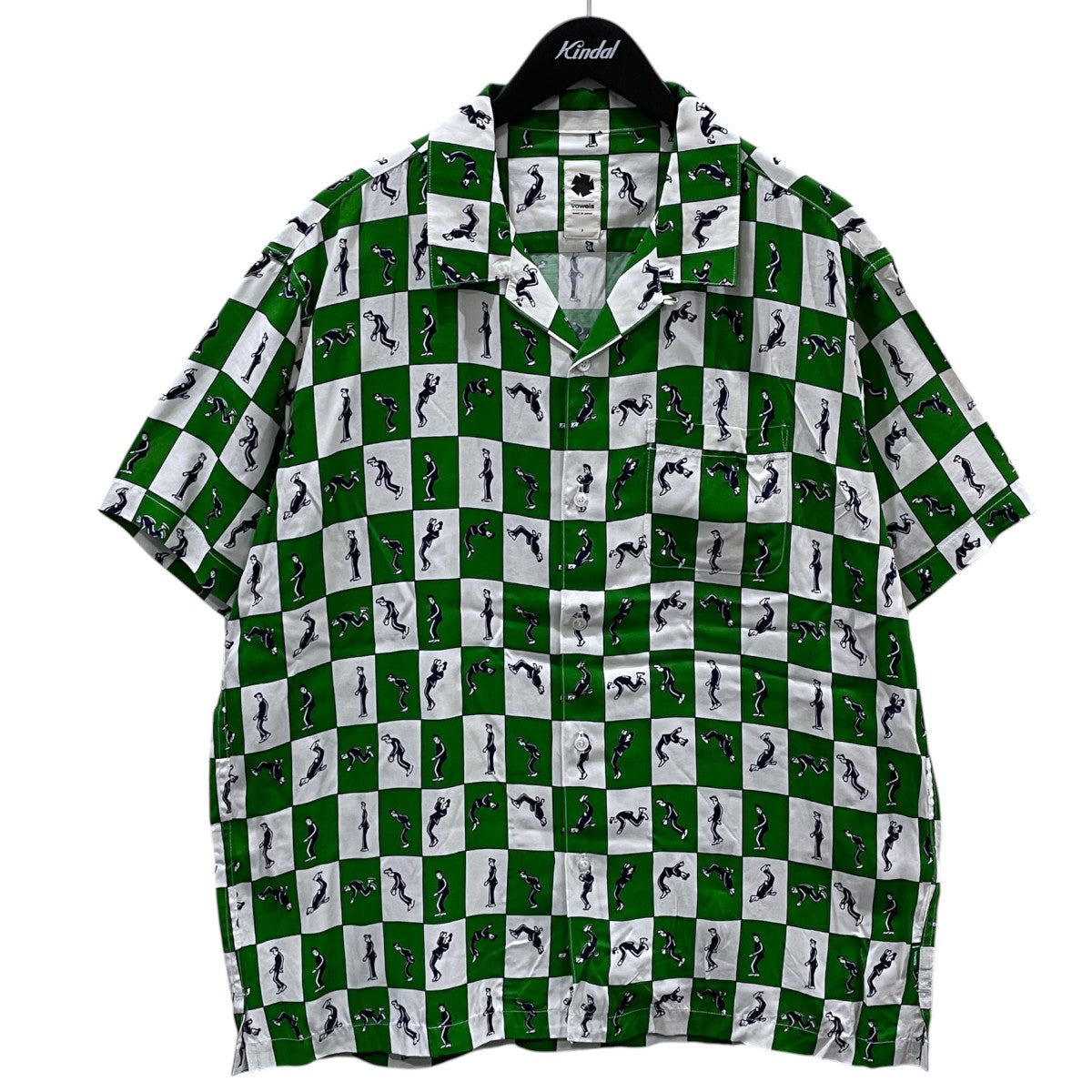 26SS オープンカラー半袖シャツ S／S ELVIS SHIRT ショートスリーブ エルヴィス シャツ VO-26SS-SH028-82-3