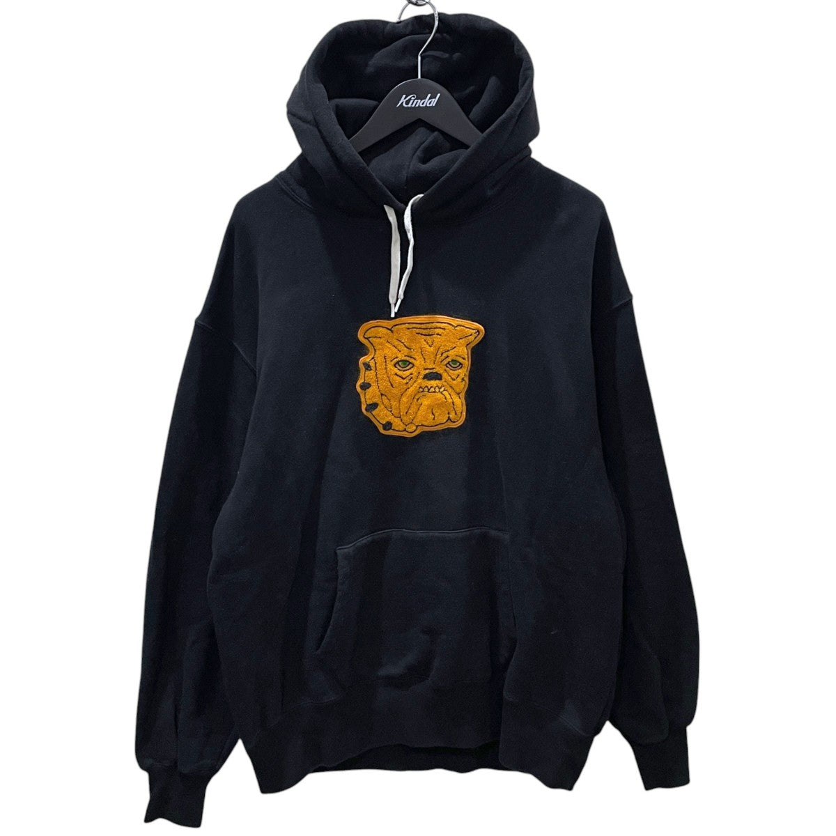 THE REAL McCOY’S 25AW プルオーバーパーカー LOOPWHEEL HOODED SWEATSHIRT ／ BULLDOGS ループウィールフーデッドスウェットシャツ ブルドッグス MC25122 古着・中古-1枚目のアイテム画像