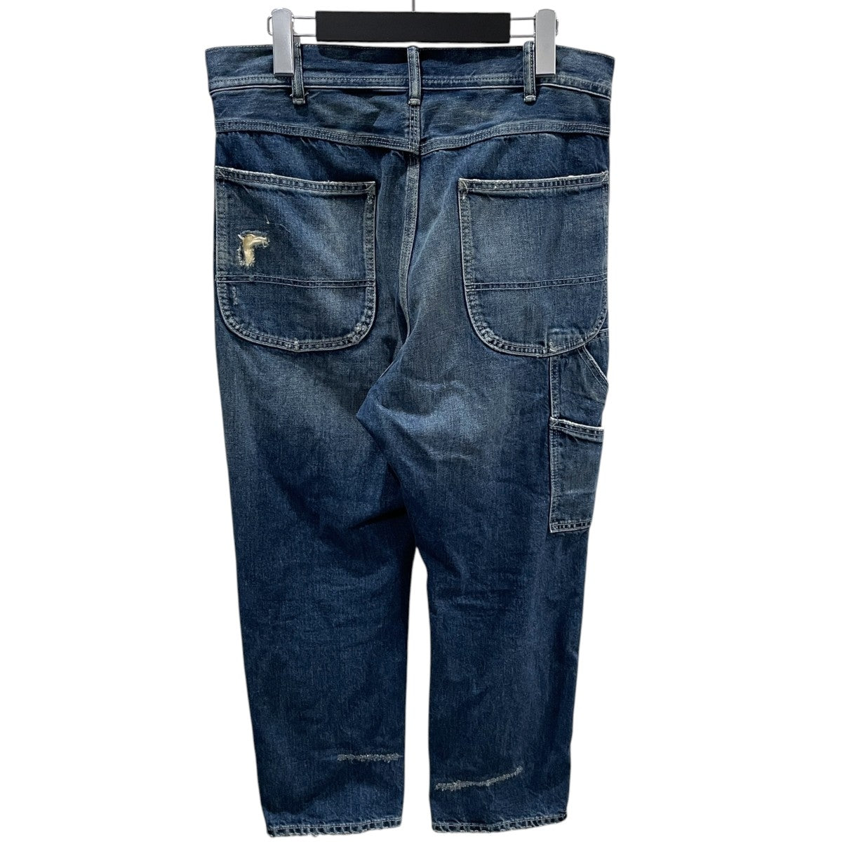 美品 ユナイテッドアローズ 刺子 デニム パンツ ジーンズ L 加工 UNITED ARROWS ＆ SONS(ユナイテッドアローズアンドサンズ) 16AW