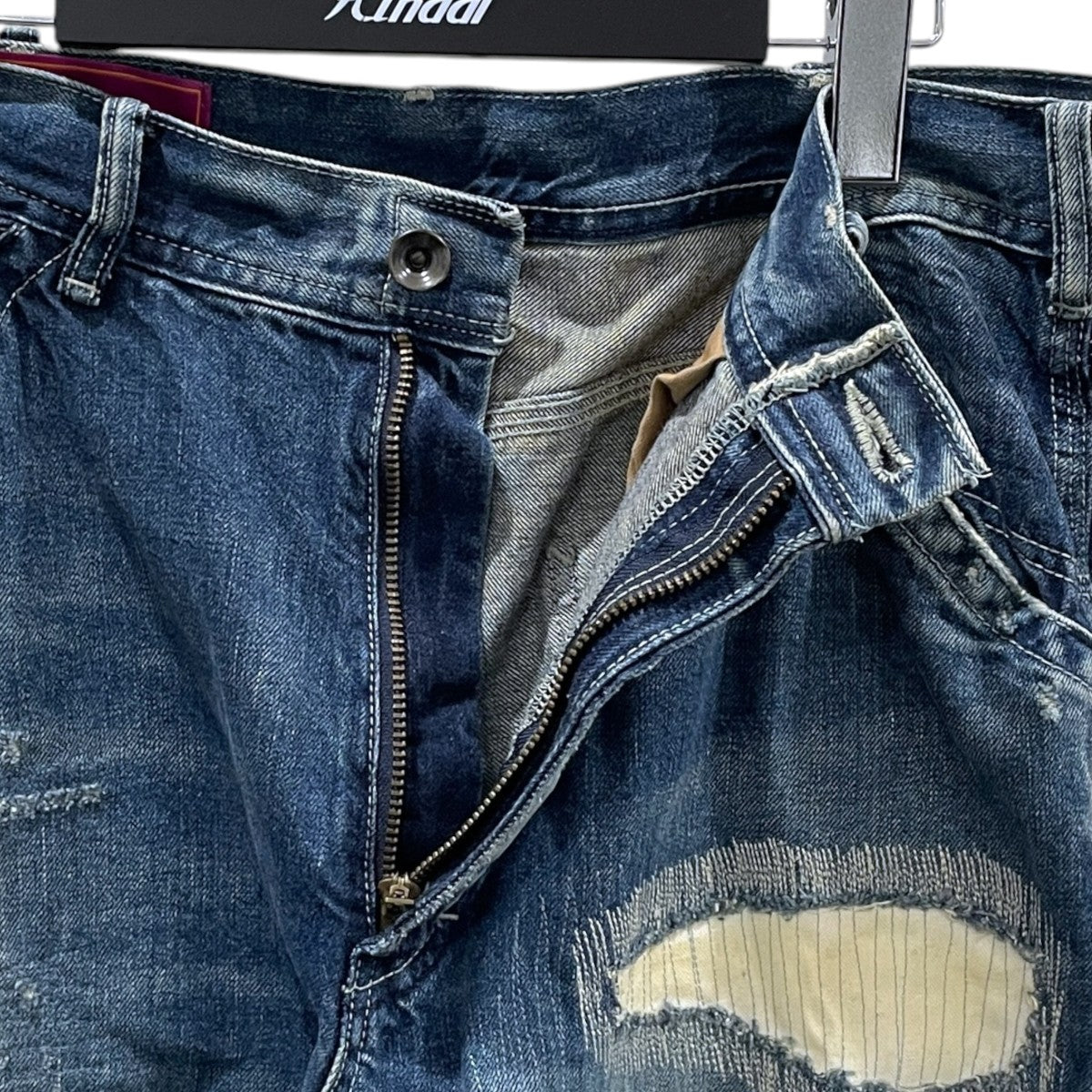 16AW 刺し子デニムパンツ SASHIKO DENIM PANTS 5514-211-0098