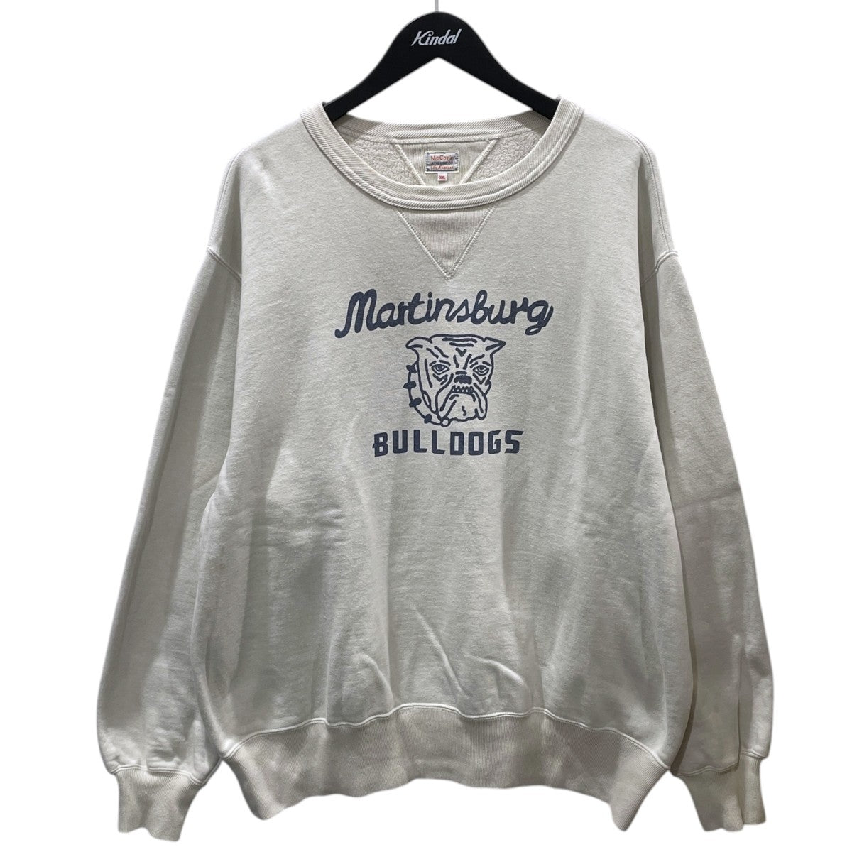 THE REAL McCOY’S 25AW スウェットトレーナー LOOPWHEEL SWEATSHIRT ／ BULLDOGS ループウィール スウェットシャツ ブルドッグス MC25117 古着・中古-1枚目のアイテム画像