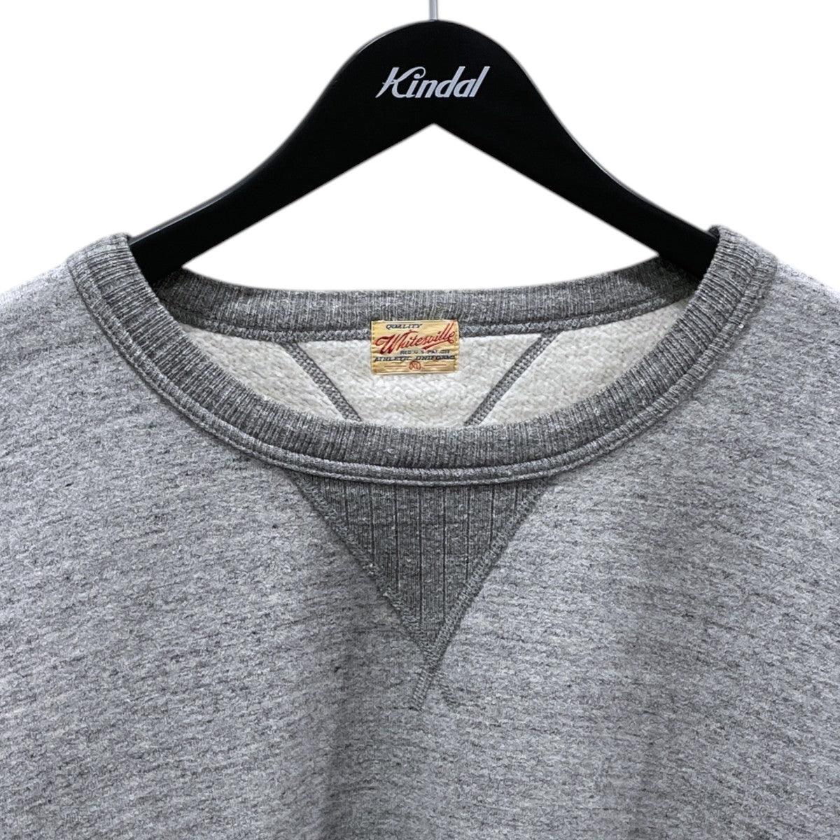 WHITESVILLE 両Vガゼットスウェットトレーナー HEAVY SWEAT SHIRT ヘビースウェットシャツ 古着・中古-3枚目のアイテム画像