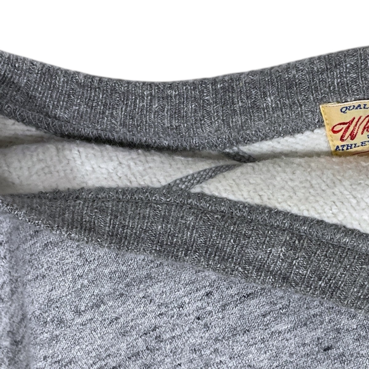 WHITESVILLE 両Vガゼットスウェットトレーナー HEAVY SWEAT SHIRT ヘビースウェットシャツ 古着・中古-6枚目のアイテム画像