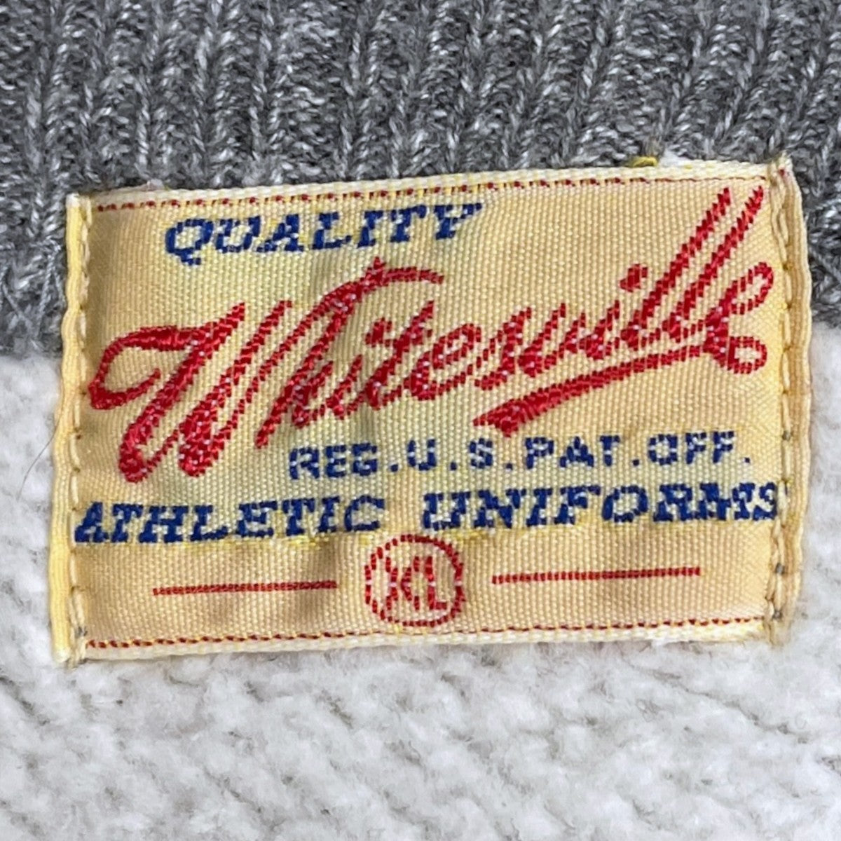 WHITESVILLE 両Vガゼットスウェットトレーナー HEAVY SWEAT SHIRT ヘビースウェットシャツ 古着・中古-8枚目のアイテム画像