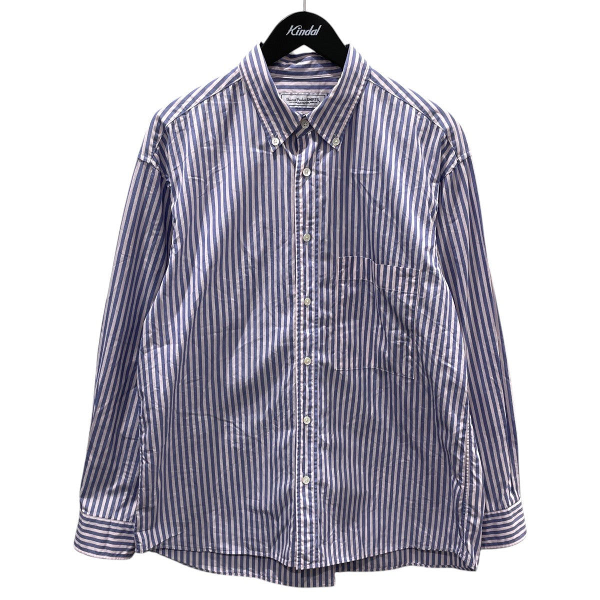 22SS トーマスメイソン ストライプ ボタンダウンシャツ T．M． STRIPE BUTTON DOWN SHIRT 221-60306