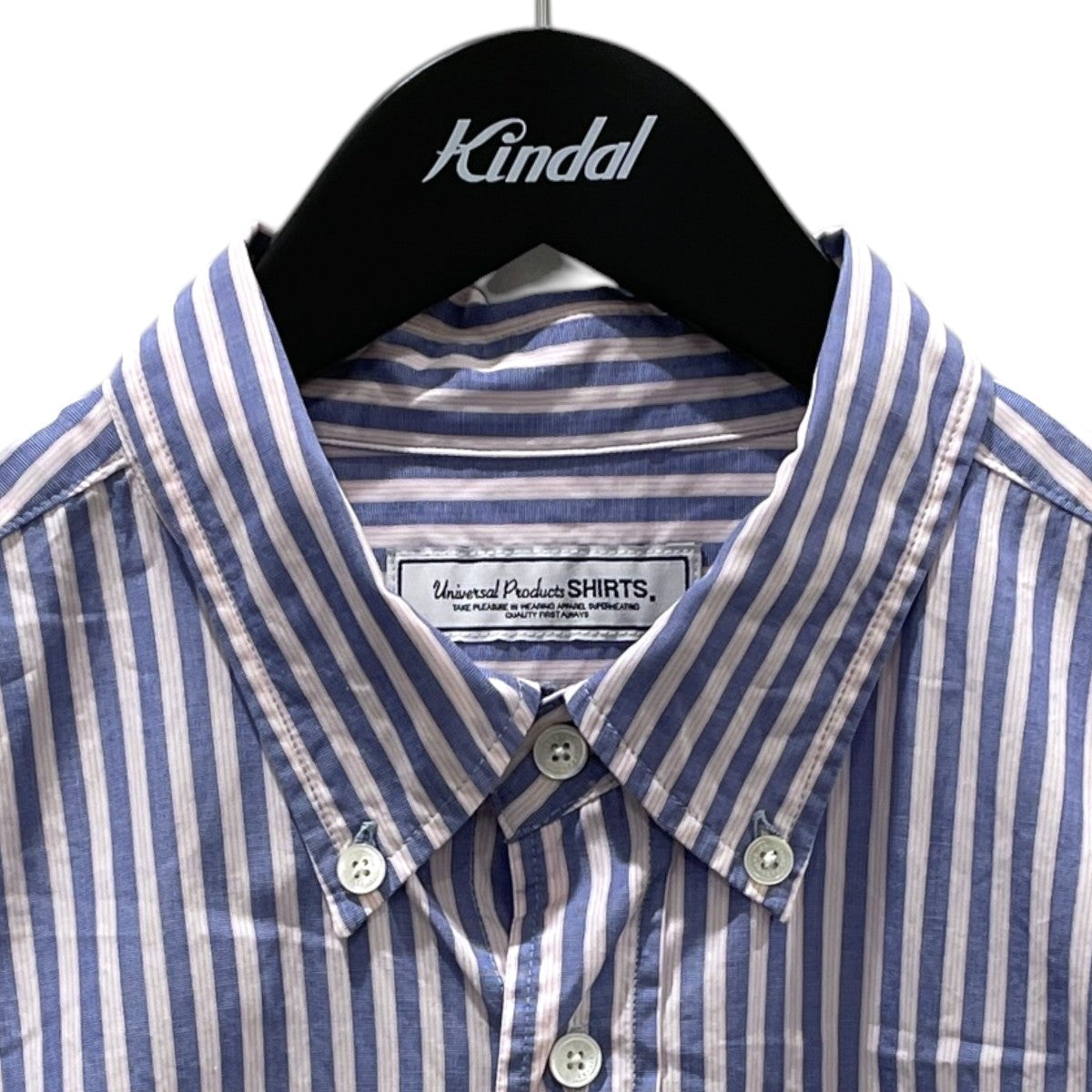 22SS トーマスメイソン ストライプ ボタンダウンシャツ T．M． STRIPE BUTTON DOWN SHIRT 221-60306
