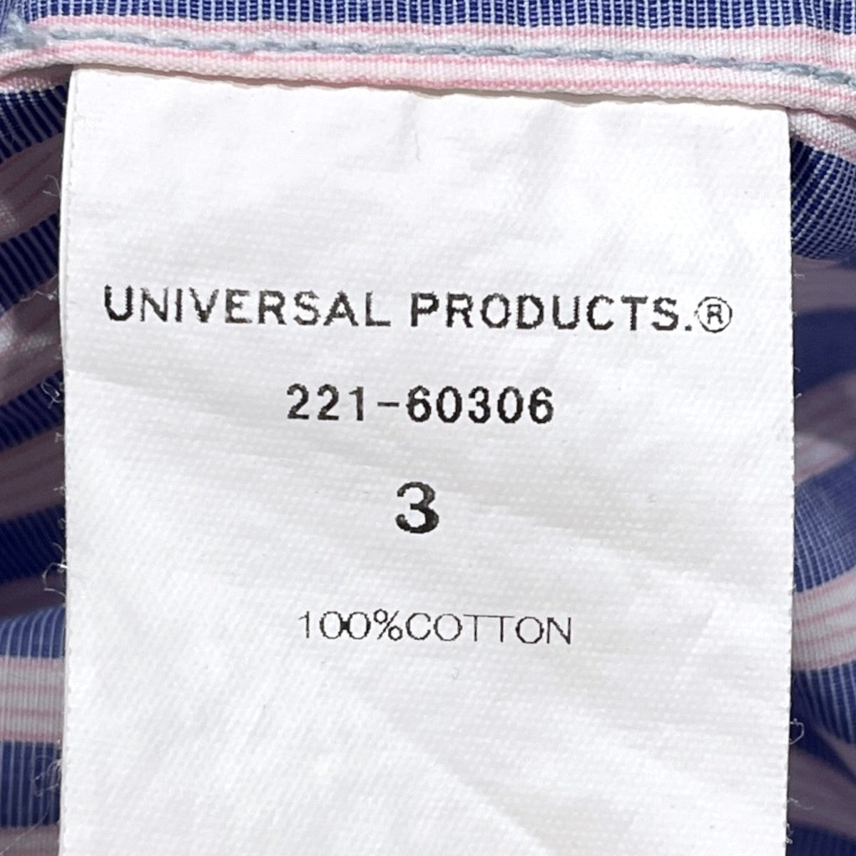22SS トーマスメイソン ストライプ ボタンダウンシャツ T．M． STRIPE BUTTON DOWN SHIRT 221-60306