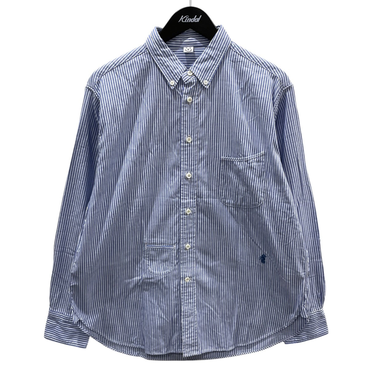 23SS ストライプ柄ボタンダウンシャツ Supima Oxford 908 Ocean Shirt スーピマオックス908オーシャンシャツ 51230334