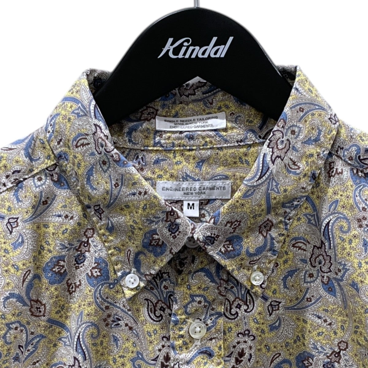 ペイズリー柄ボタンダウンシャツ 19th Century Button Down Shirt