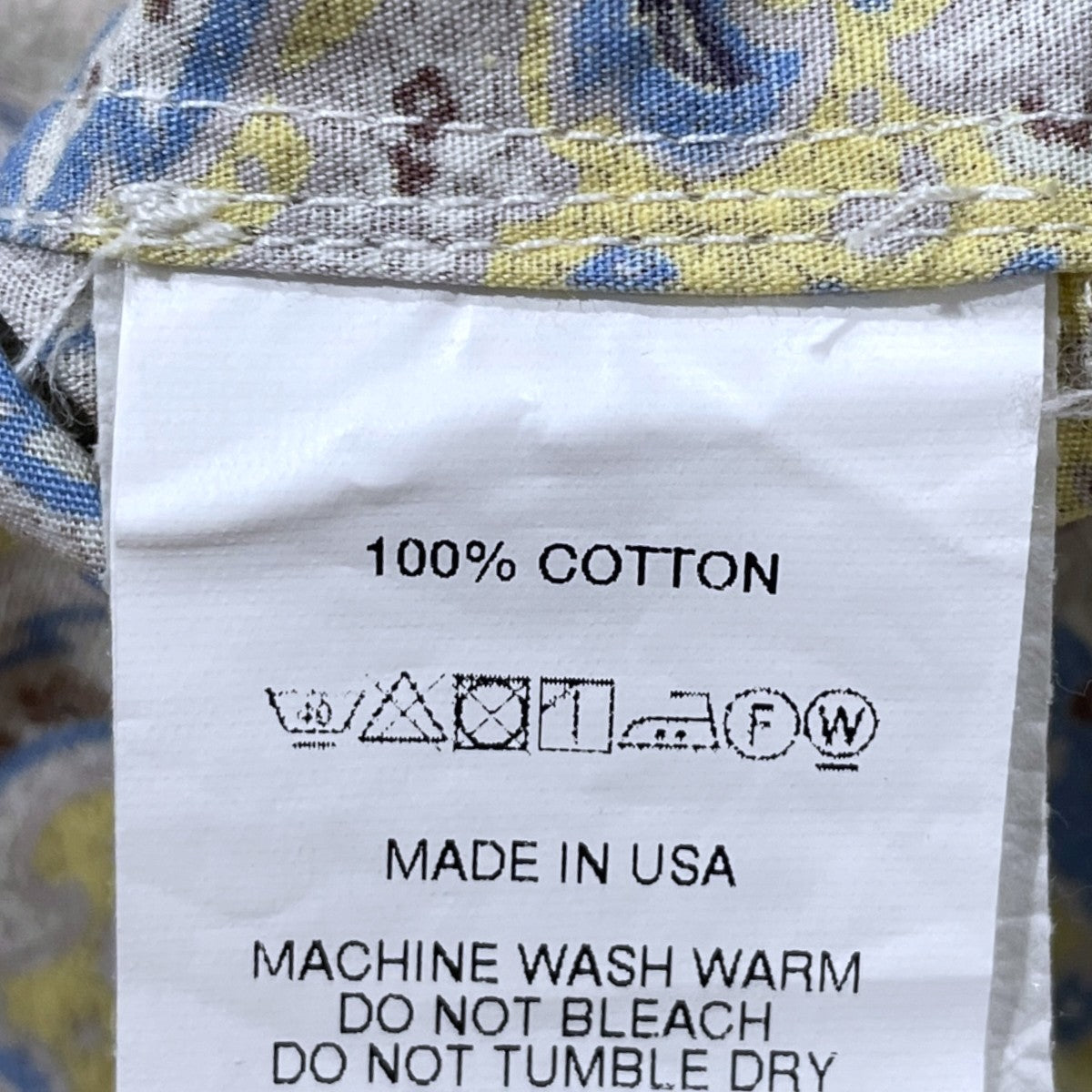 ペイズリー柄ボタンダウンシャツ 19th Century Button Down Shirt