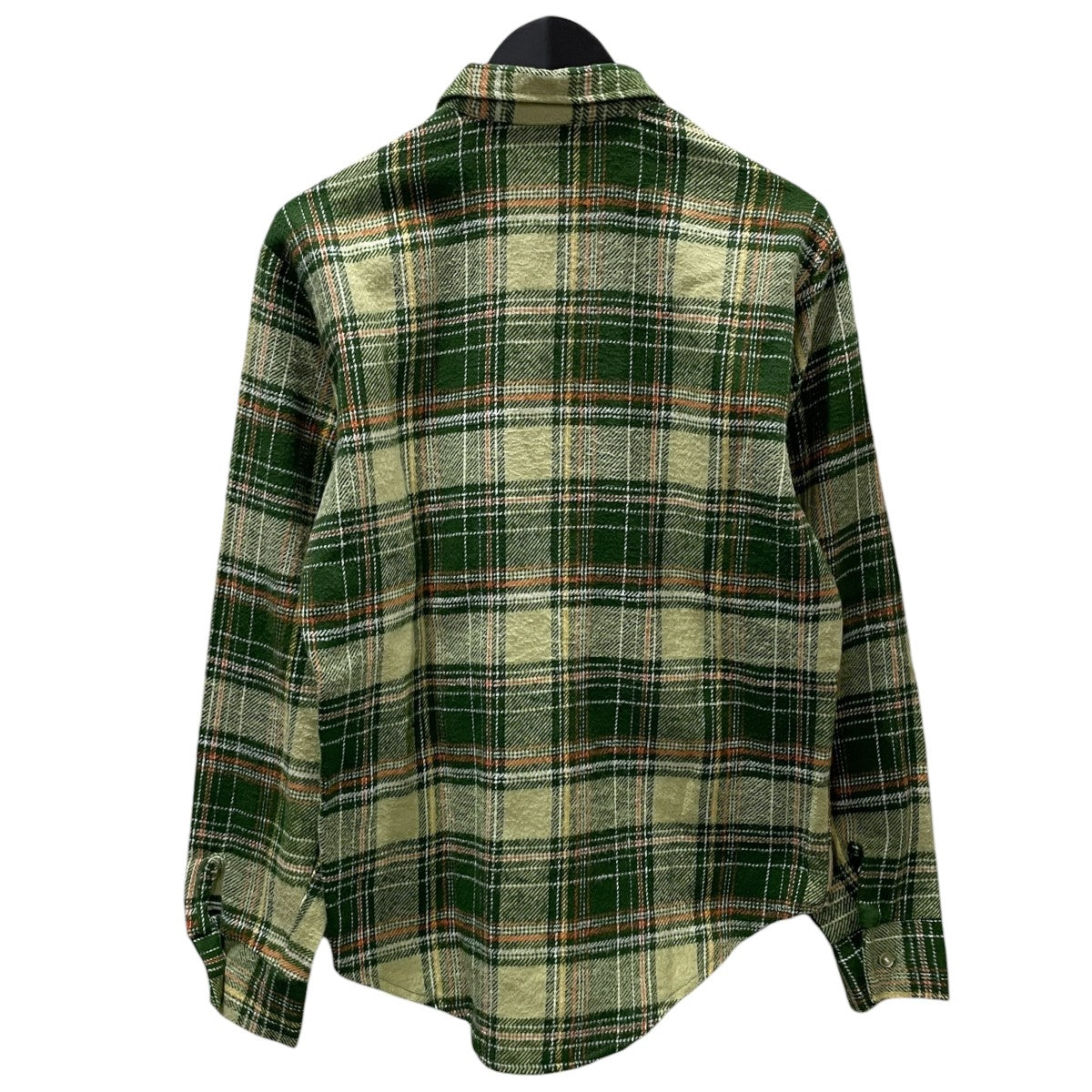 60〜70s  フランネルチェックシャツ FLANNEL CHECK SHIRT 茶タグ