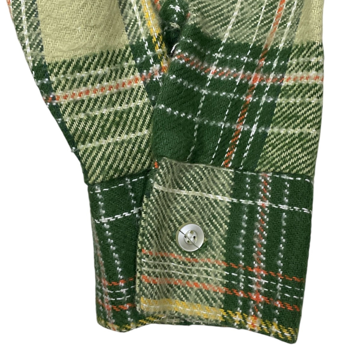 60〜70s  フランネルチェックシャツ FLANNEL CHECK SHIRT 茶タグ