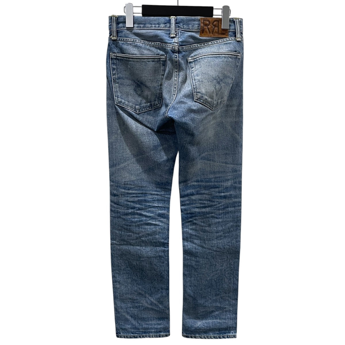 RRL(ダブルアールエル) 加工デニムパンツ LOW STRAIGHT ローストレート