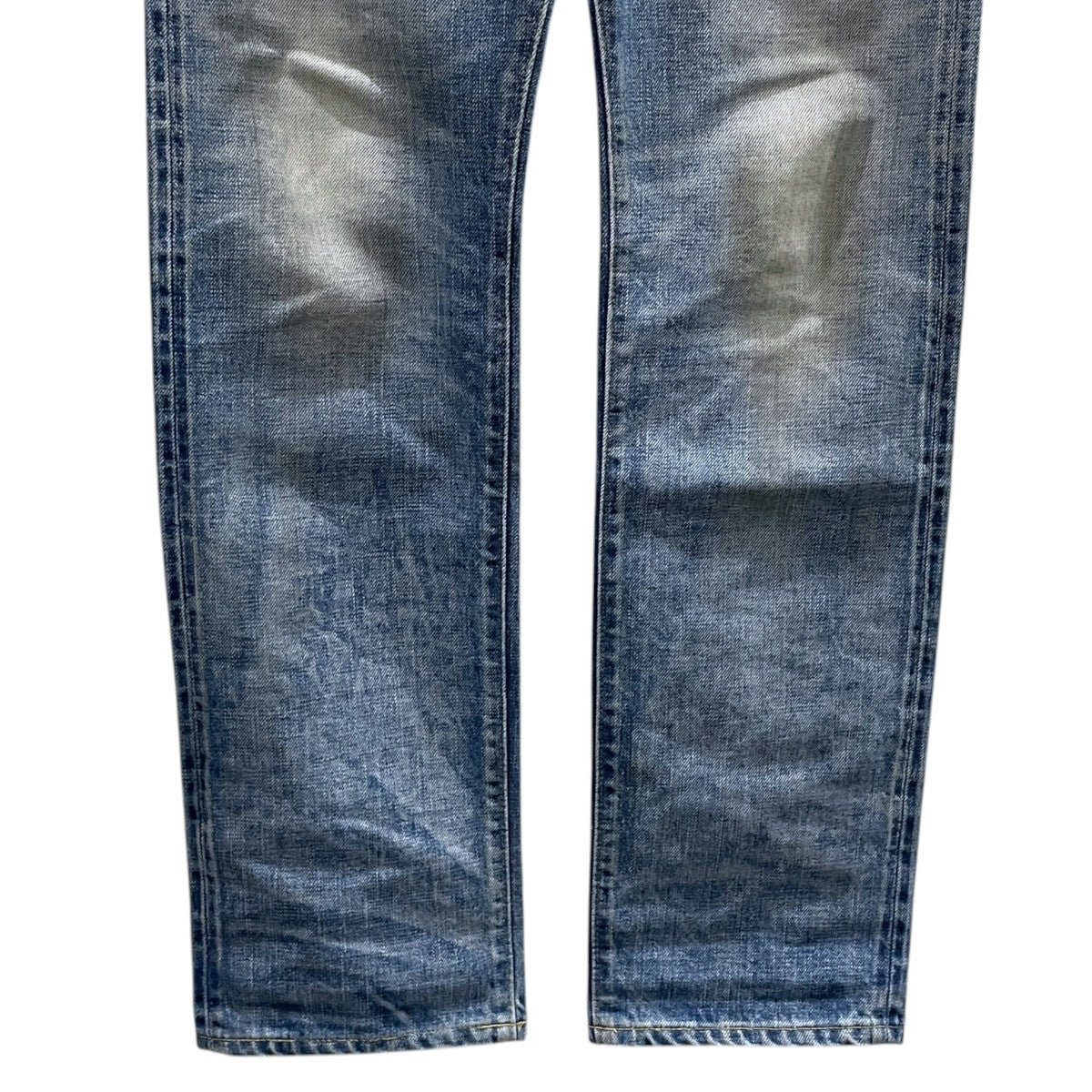 RRL(ダブルアールエル) 加工デニムパンツ LOW STRAIGHT ローストレート