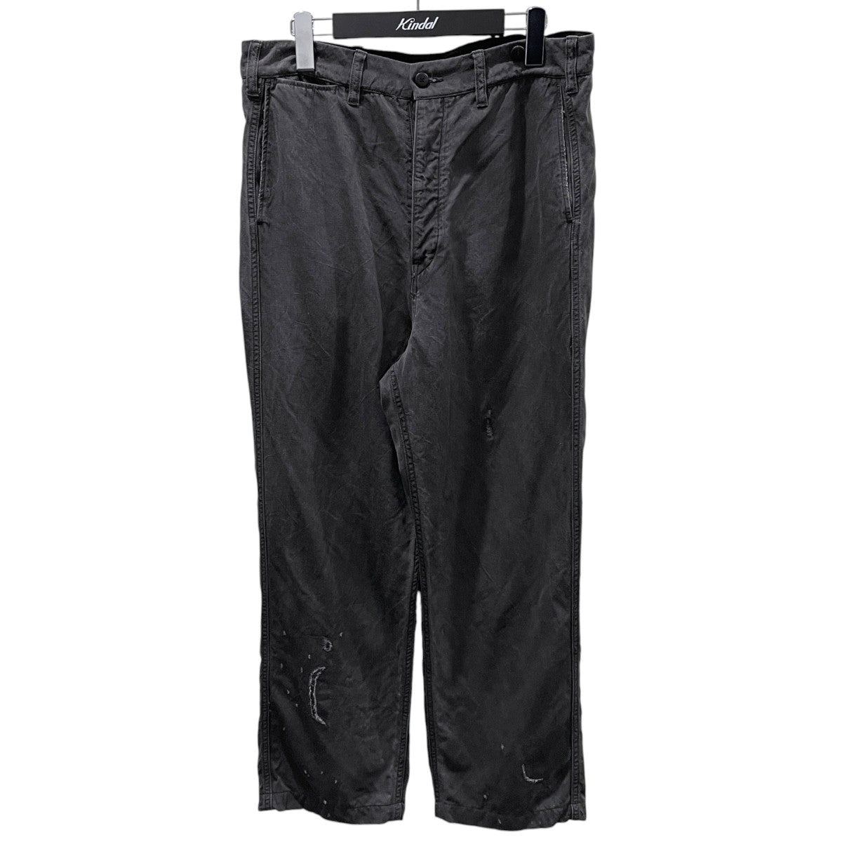 25AW ダメージ加工ギャバジンパンツ ALPER PANTS DMGD アルパー パンツ ダメージ 0125205008012
