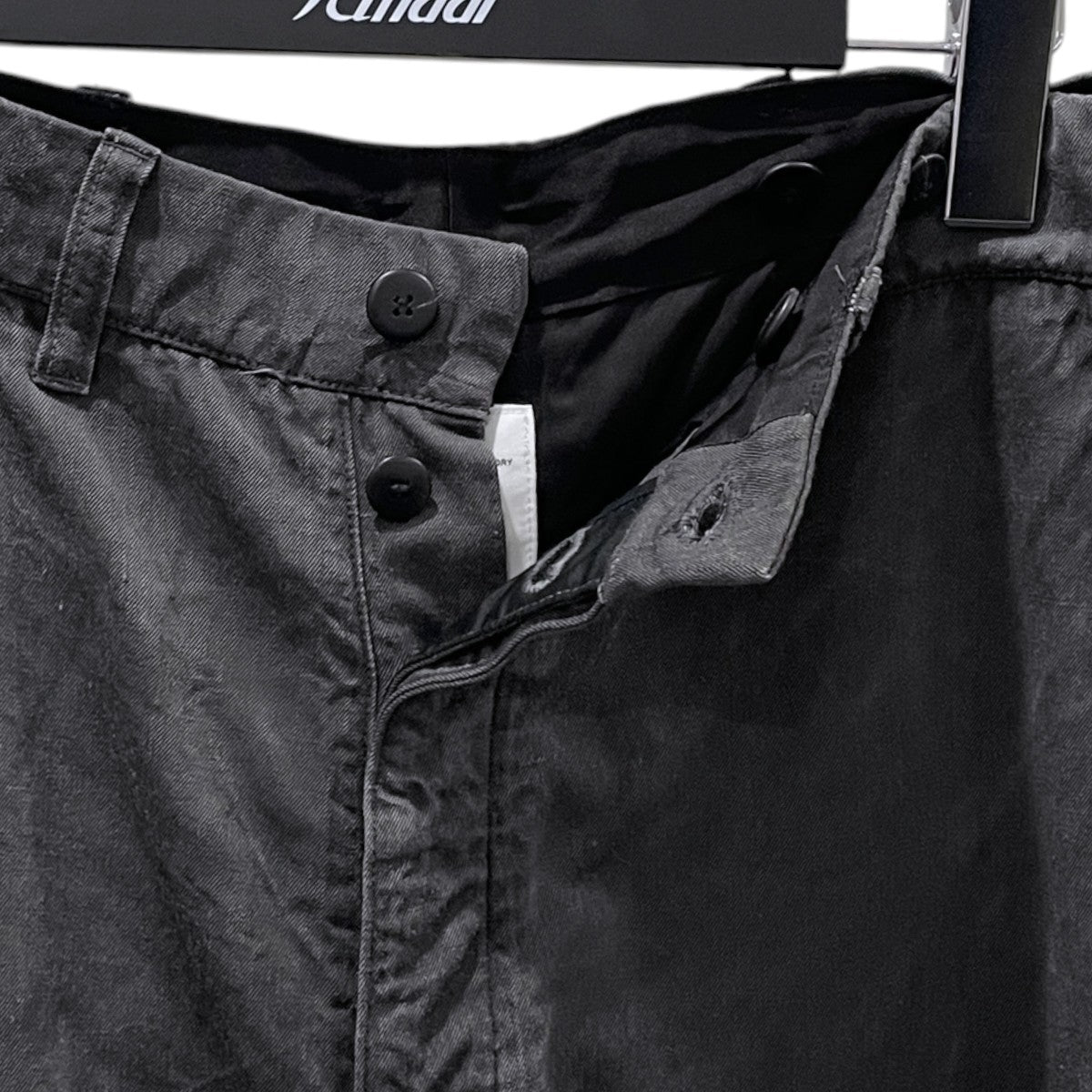 25AW ダメージ加工ギャバジンパンツ ALPER PANTS DMGD アルパー パンツ ダメージ 0125205008012