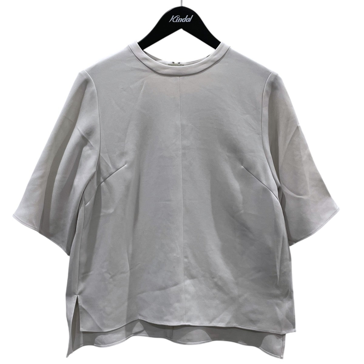 ライトクロスクルーネックブラウス S-01-SB-034